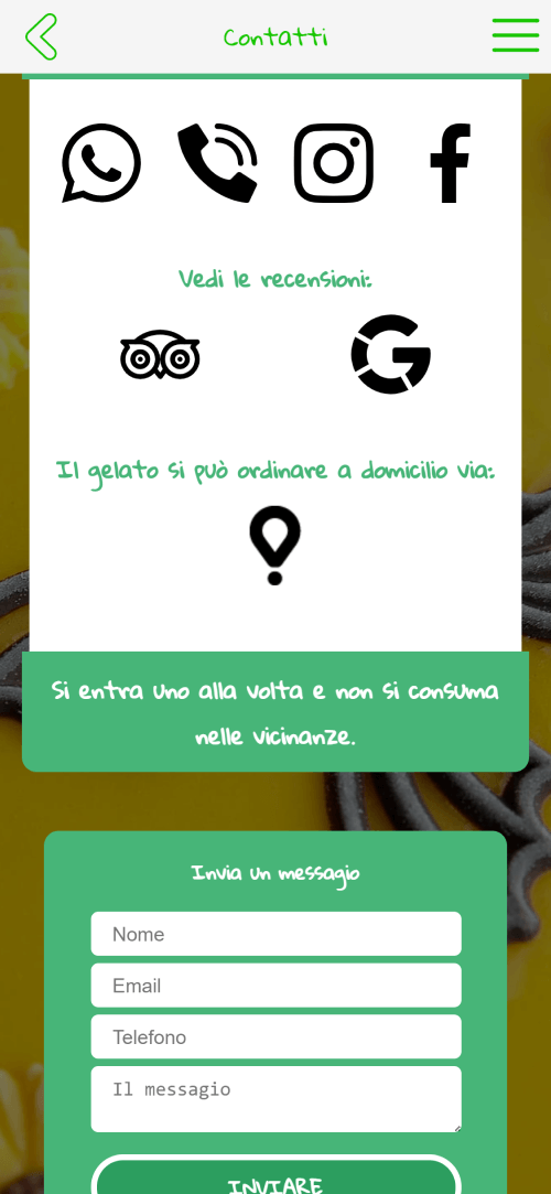Parlare con i clienti tramite una sessione personalizzata